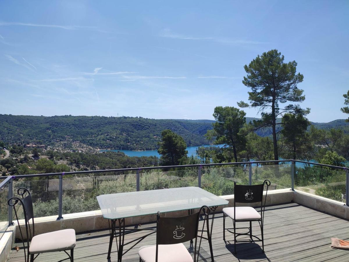 Les Reflets Du Lac Apartman Esparron-de-Verdon Kültér fotó